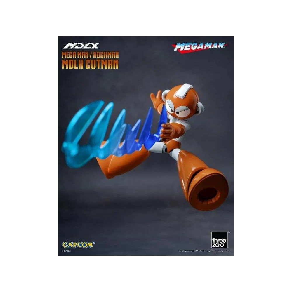 THREEZERO MEGAMAN ROCKMAN CUTMAN MDLX SERIES ACTION FIGURE