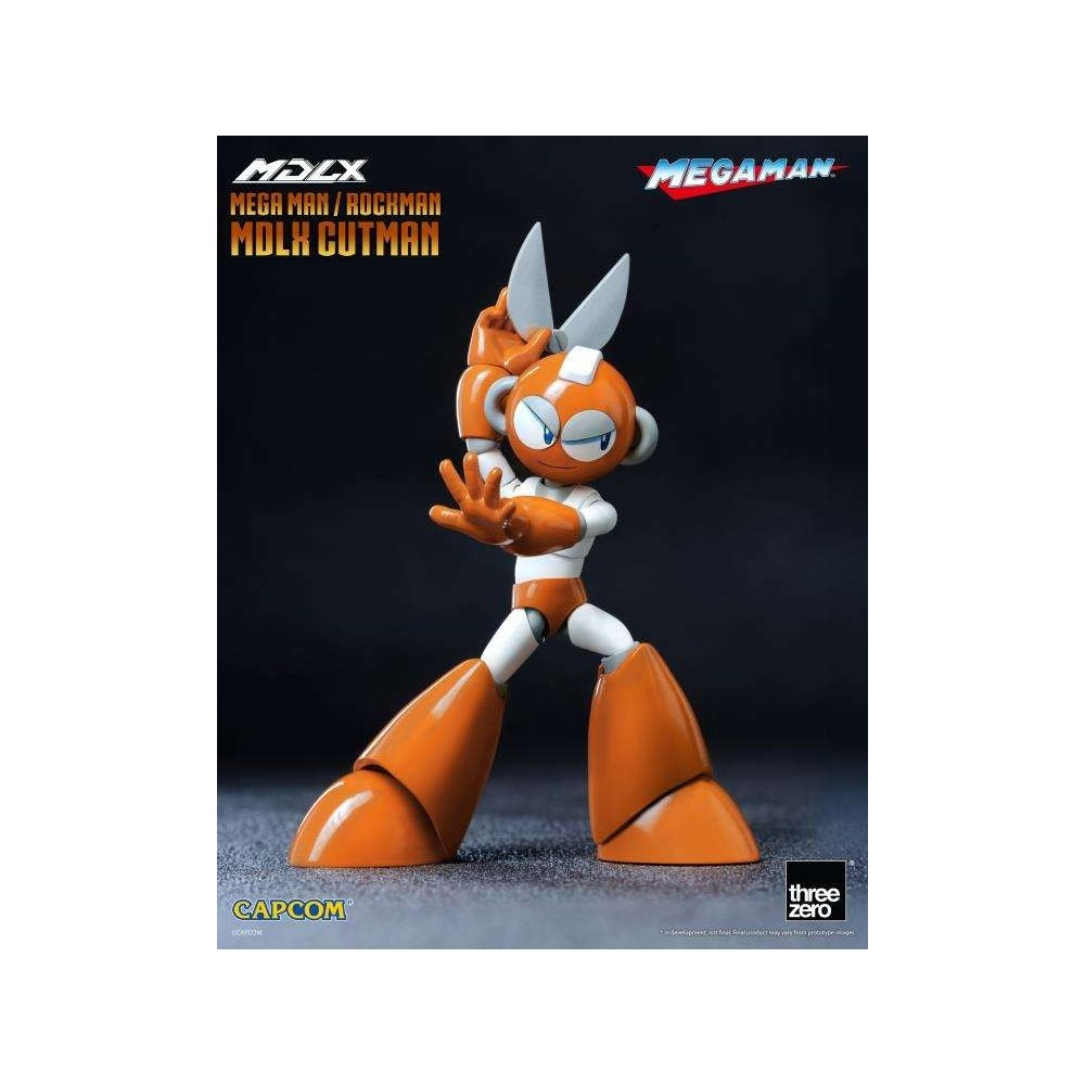 MEGAMAN ROCKMAN CUTMAN MDLX ACTION FIGURE THREEZERO