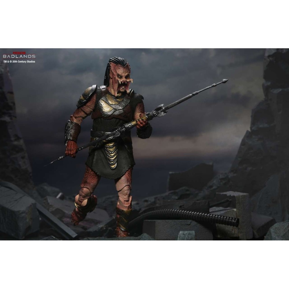 PREDATOR BADLANDS ULTIMATE DEK TRAINING ARMOR ACTION FIGURE NECA