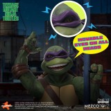 TEENAGE MUTANT NINJA TURTLES 1990 MOVIE SET 4X ONE:12 COLLECTIVE ACTION FIGURE MEZCO TOYS