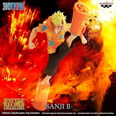 BANPRESTO ONE PIECE BATTLE RECORD COLLECTION SANJI STATUE FIGURE
