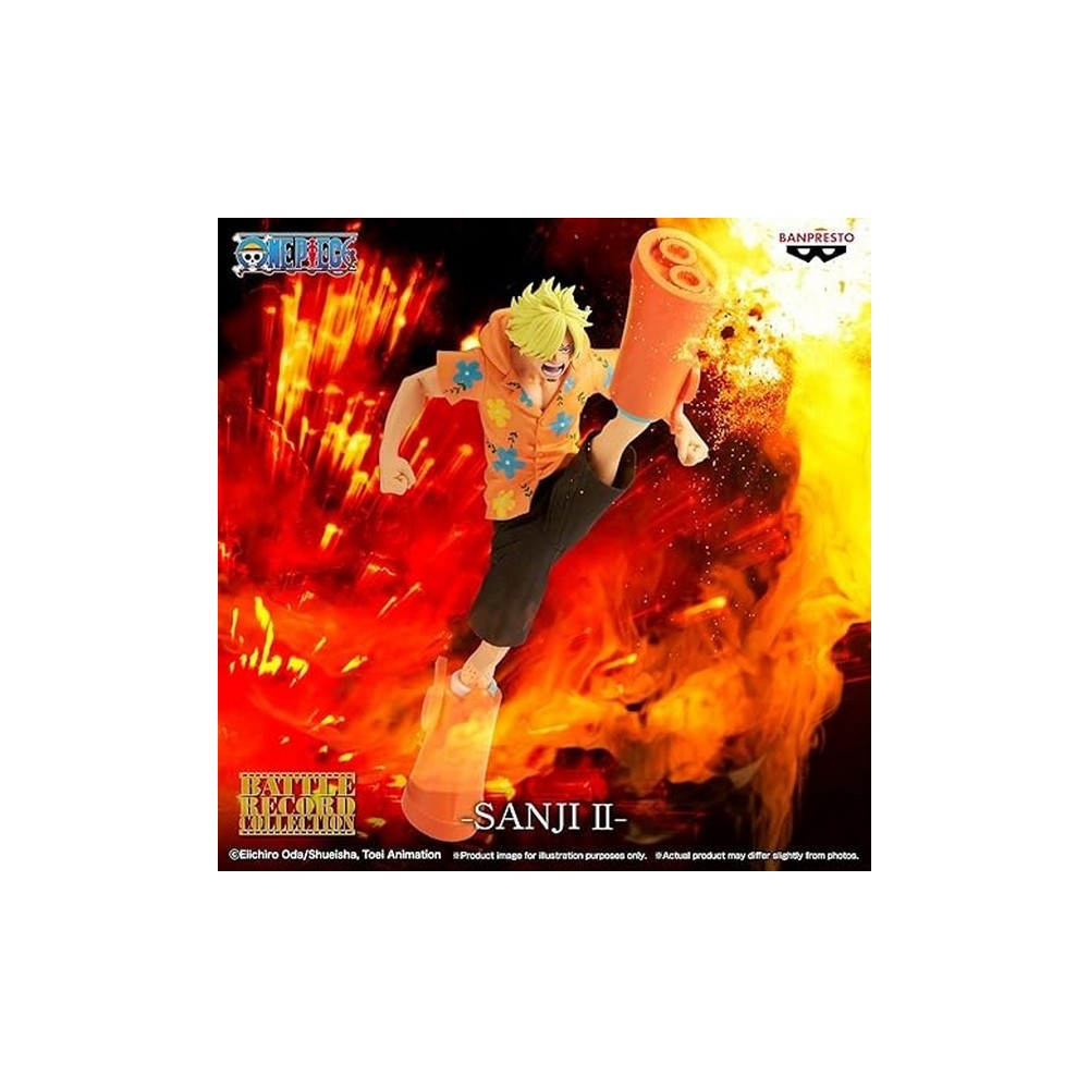 ONE PIECE BATTLE RECORD COLLECTION SANJI STATUA FIGURE BANPRESTO