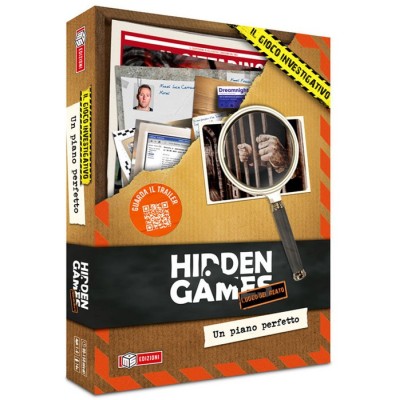 HIDDEN GAMES UN PIANO PERFETTO - GIOCO DA TAVOLO ITALIANO MS EDIZIONI