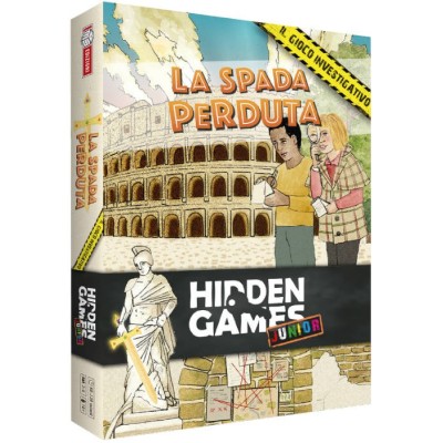 HIDDEN GAMES JUNIOR LA SPADA PERDUTA - GIOCO DA TAVOLO ITALIANO MS EDIZIONI