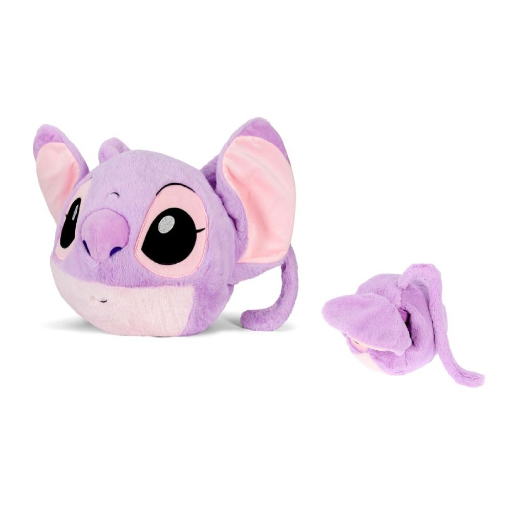 DISNEY STITCH ANGEL 3D CUSCINO SCALDAMANI 35CM
