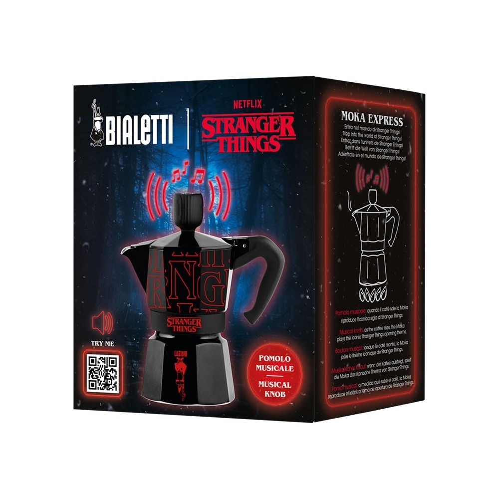 BIALETTI STRANGER THINGS MOKA EXPRESS MUSICAL 130ML