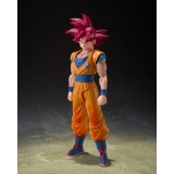 DRAGON BALL SUPER SAIYAN GOD SON GOKU GOD AURA S.H. FIGUARTS ACTION FIGURE BANDAI