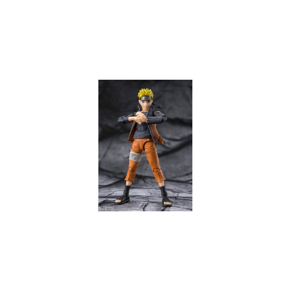 BANDAI NARUTO SHIPPUDEN NARUTO UZUMAKI THE POWER TO UNITE S.H. FIGUARTS SERIES ACTION FIGURE