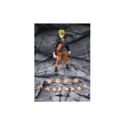 BANDAI NARUTO SHIPPUDEN NARUTO UZUMAKI THE POWER TO UNITE S.H. FIGUARTS SERIES ACTION FIGURE