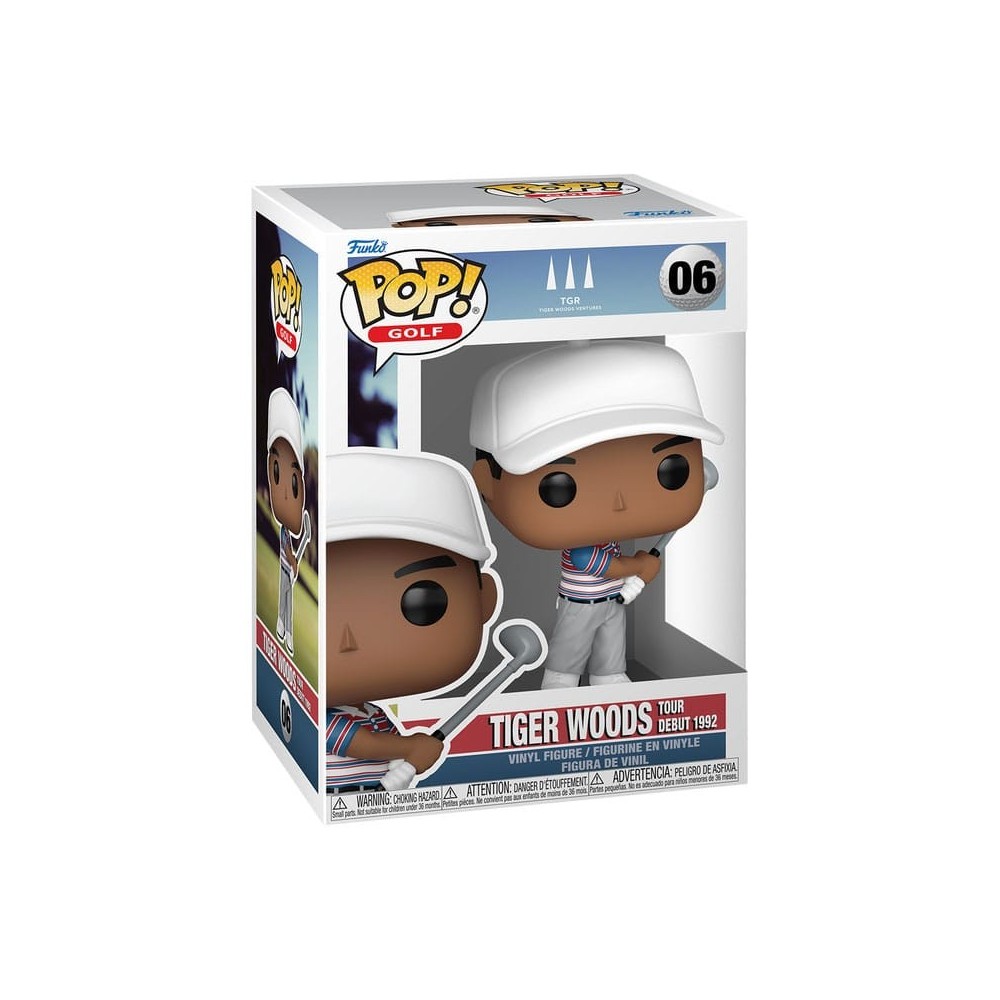 FUNKO POP! TIGER WOODS TOUR DEBUT 1992 BOBBLE HEAD KNOCKER FIGURE FUNKO