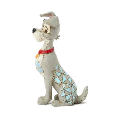 ENESCO LADY AND THE TRAMP MINI TRAMP STATUE FIGURE