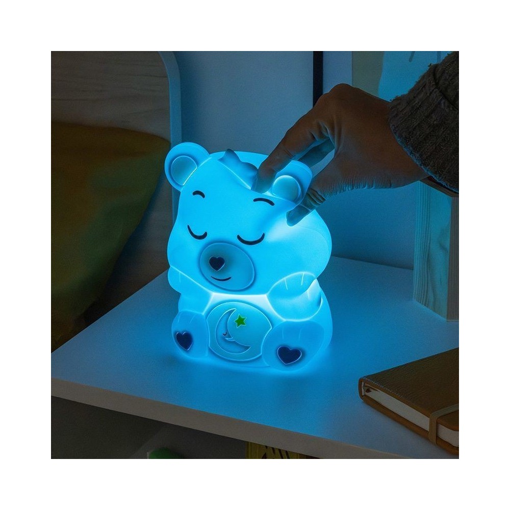 PALADONE PRODUCTS CARE BEARS BEDTIME BEAR SQUISHYGLO SILICONE LAMP