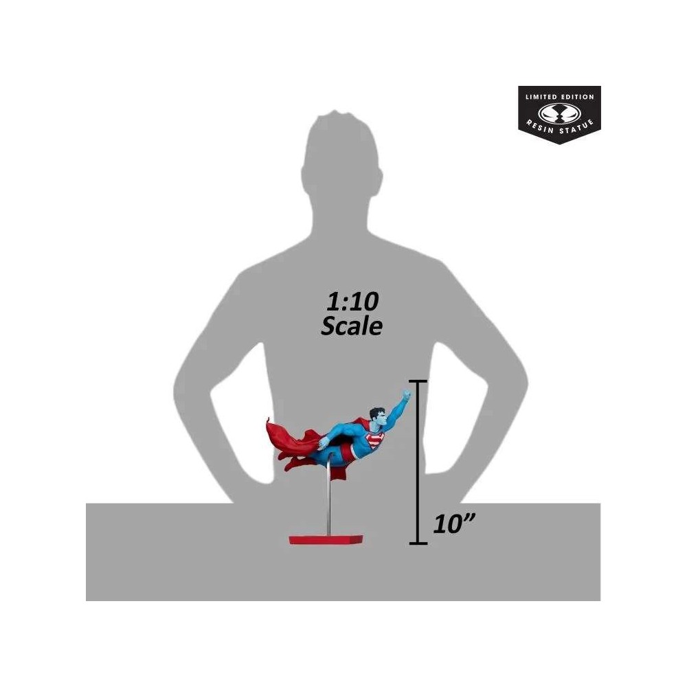 DC DIRECT SUPERMAN RED & BLUE BY LEE BERMEJO STATUA FIGURE MC FARLANE