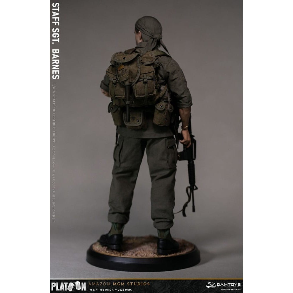 PLATOON SERGEANT BARNES 1/6 ACTION FIGURE 30CM DAMTOYS