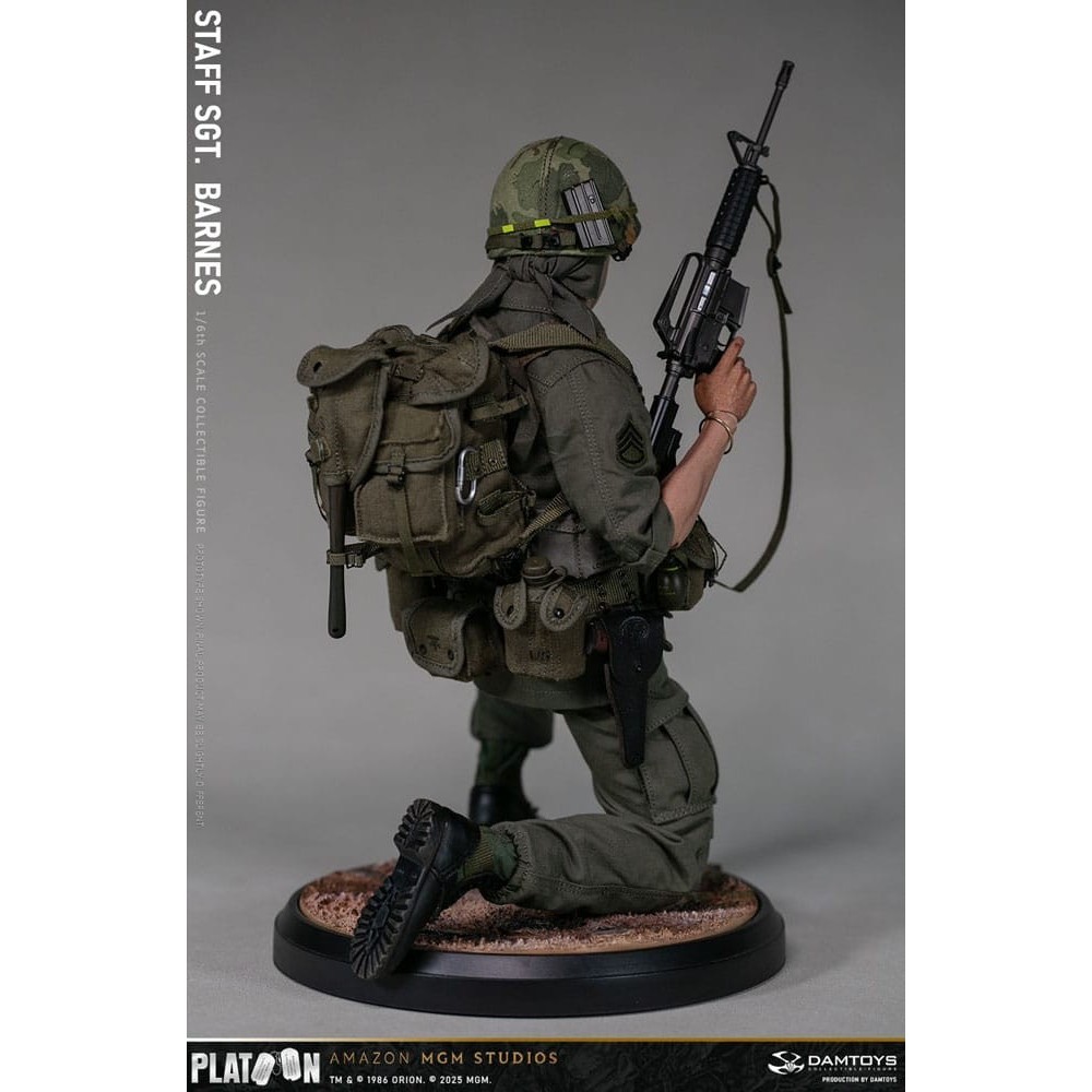PLATOON SERGEANT BARNES 1/6 ACTION FIGURE 30CM DAMTOYS