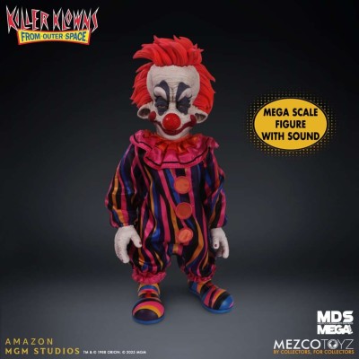 MDS MEGA SCALE KILLER KLOWNS ROM OUTER SPACE RUDY ACTION FIGURE MEZCO TOYS