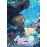 BEAST KINGDOM DISNEY THE LITTLE MERMAID ARIEL & SEBASTIAN MASTER CRAFT RESIN STATUE FIGURE