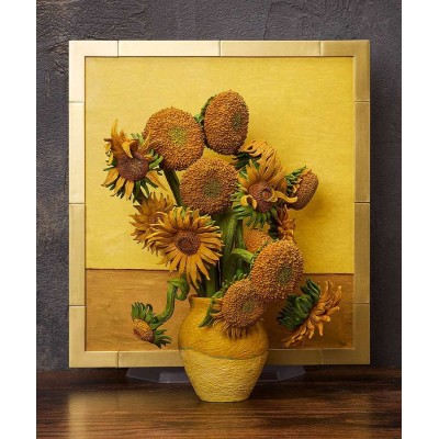 SUNFLOWERS BY VAN GOGH TABLE MUSEUM FIGMA ACTION FIGURE FREEING