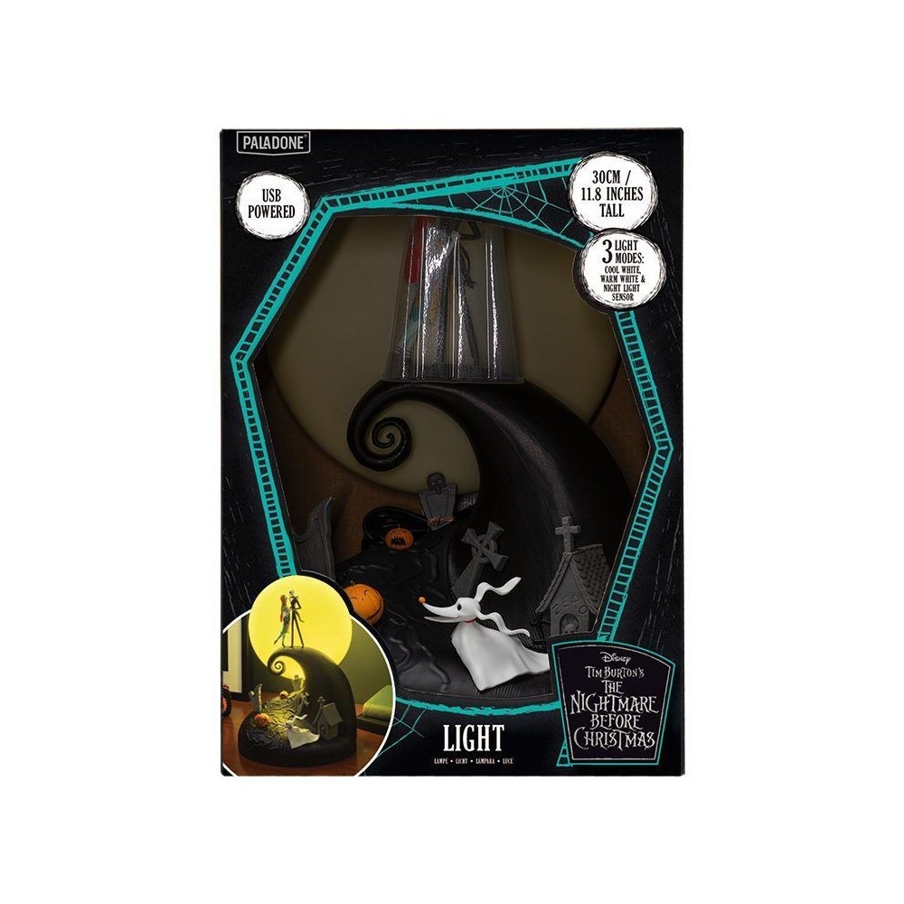 THE NIGHTMARE BEFORE CHRISTMAS DIORAMA LIGHT LAMPADA PALADONE PRODUCTS