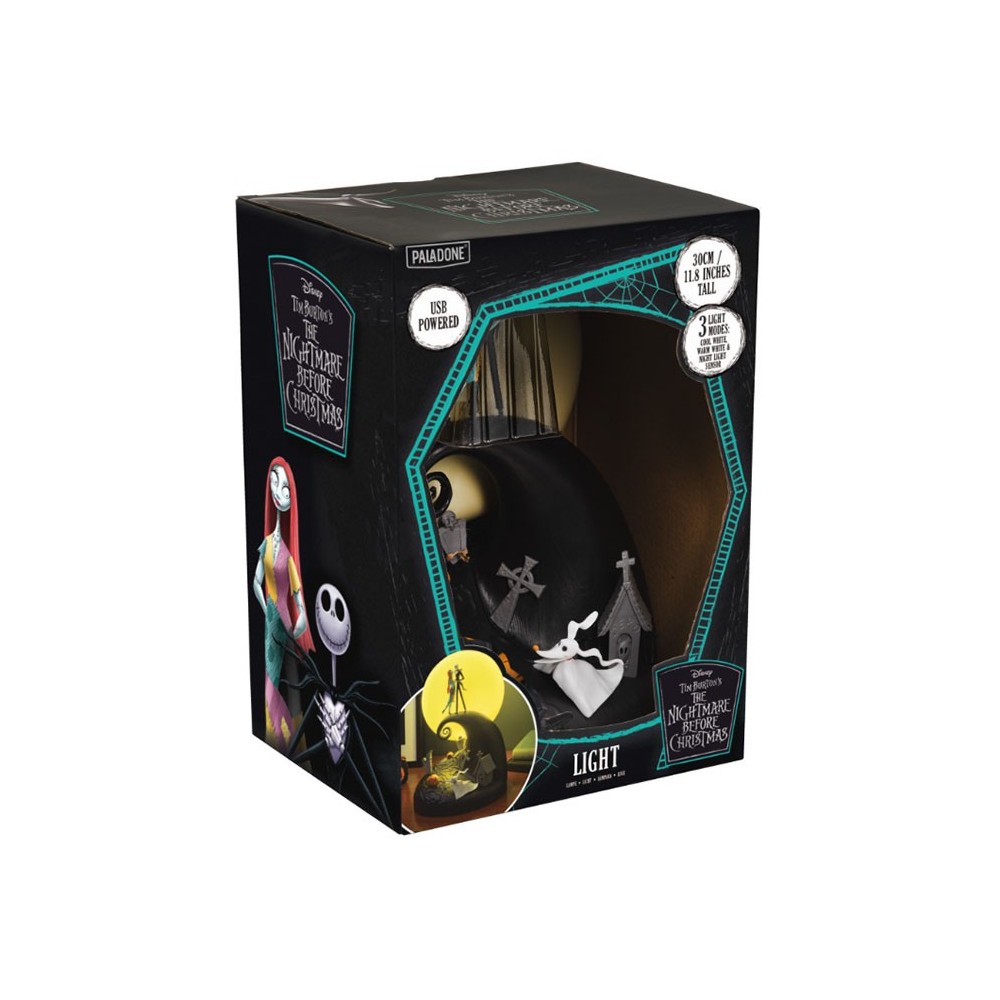 THE NIGHTMARE BEFORE CHRISTMAS DIORAMA LIGHT LAMPADA PALADONE PRODUCTS