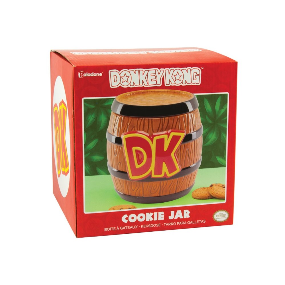 PALADONE PRODUCTS DONKEY KONG DK BARREL COOKIE JAR