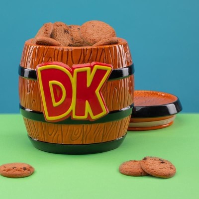 PALADONE PRODUCTS DONKEY KONG DK BARREL COOKIE JAR