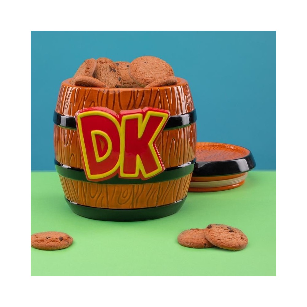 DONKEY KONG DK BARREL BISCOTTIERA PALADONE PRODUCTS