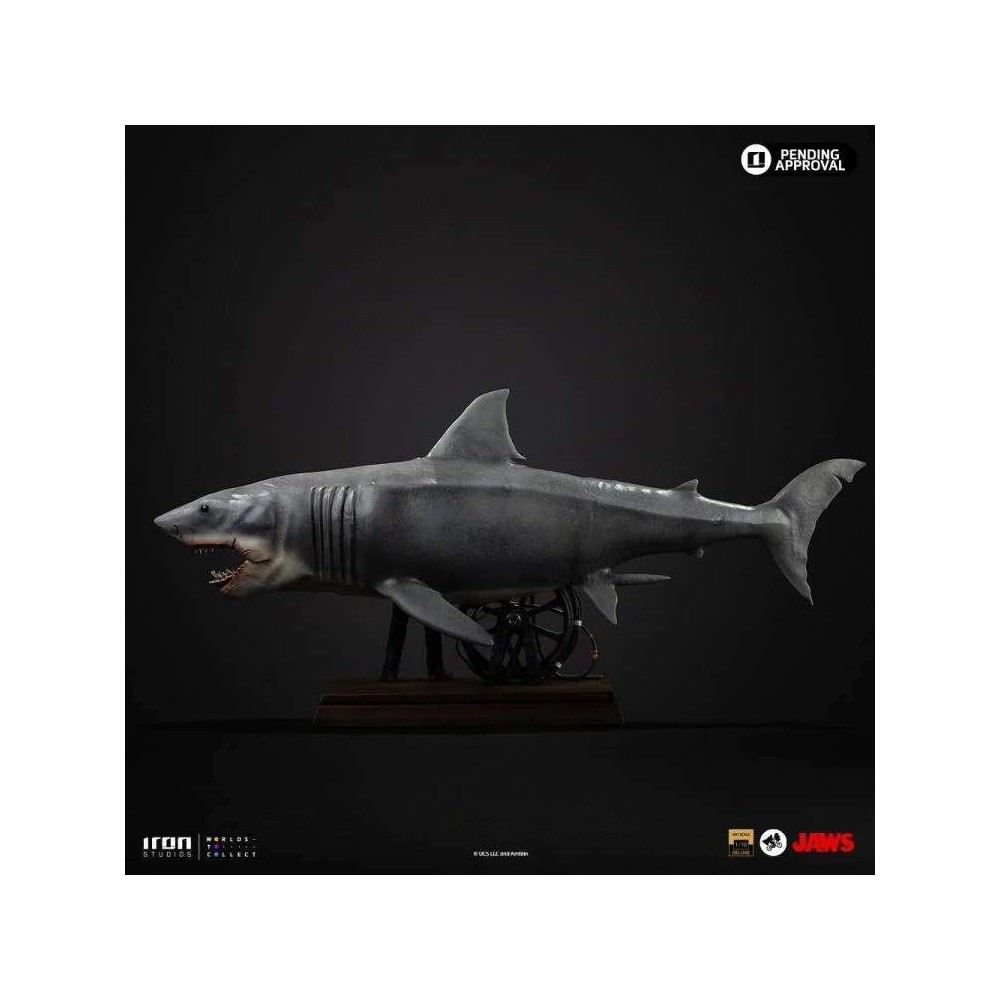 IRON STUDIOS JAWS STEVEN SPIELBERG 50TH ANNIVERSARY VERSION ART SCALE 1/10 STATUE FIGURE