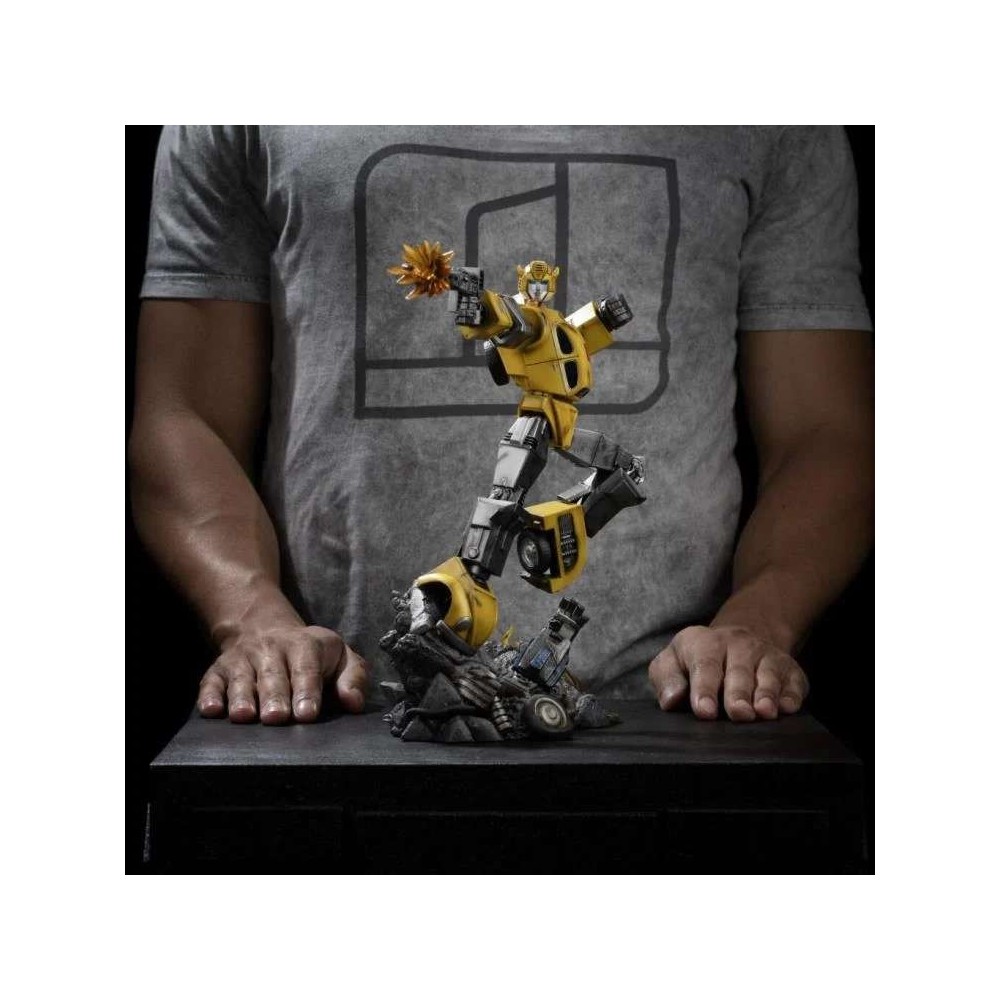 TRANSFORMERS BUMBLEBEE DEMI ART SCALE 1/20 STATUA FIGURE IRON STUDIOS