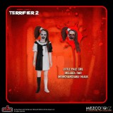 MEZCO TOYS TERRIFIER 2 5 POINTS SET ART THE CLOWN LITTLE PALE GIRL 2X ACTION FIGURE