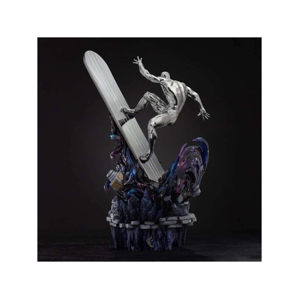 INFINITY GAUNTLET ART SCALE DELUXE SILVER SURFER 1/10 STATUA FIGURE IRON STUDIOS
