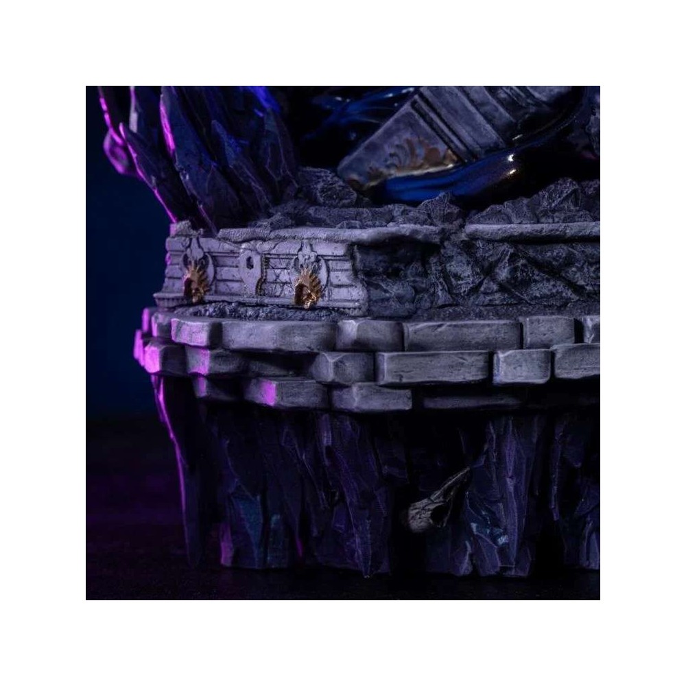 IRON STUDIOS INFINITY GAUNTLET BDS ART SCALE DLX SILVER SURFER 1/10 STATUE FIGURE