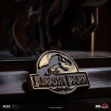 IRON STUDIOS JURASSIC PARK RAPTORS AT THE KITCHEN DOOR ART SCALE 1/10 RESIN STATUE FIGURE
