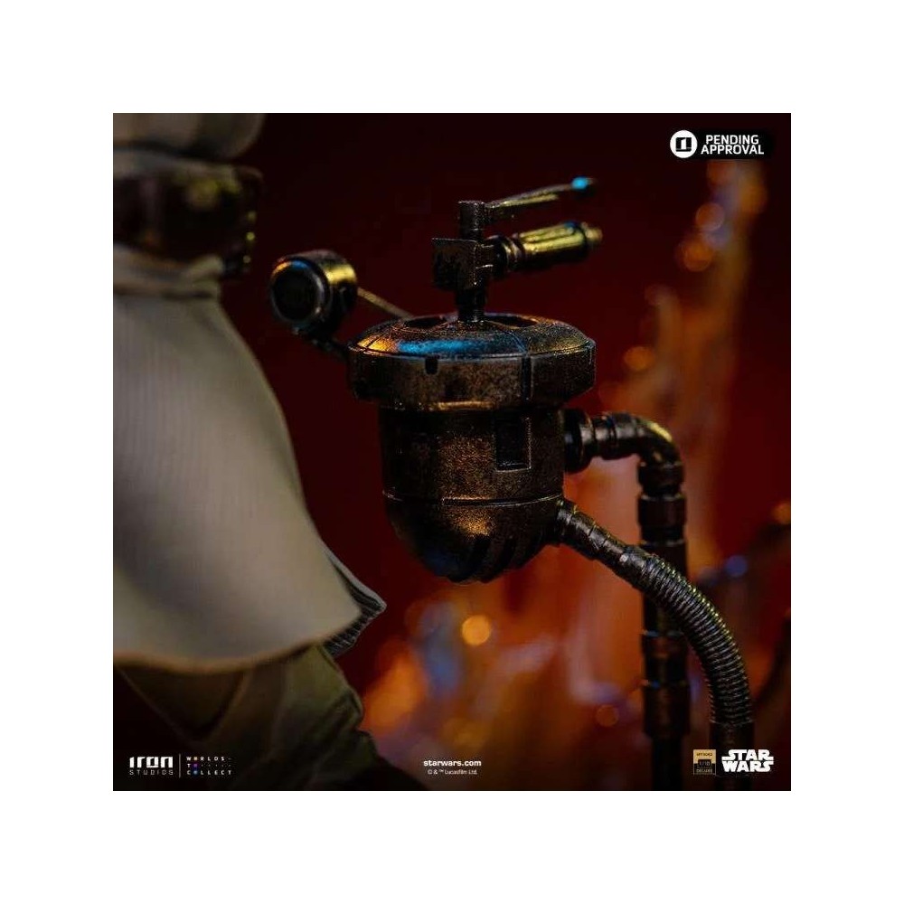 IRON STUDIOS STAR WARS ANAKIN SKYWALKER VS OBI-WAN KENOBI ART SCALE DELUXE 1/10 STATUE FIGURE