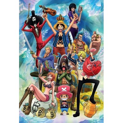 CLEMENTONI ONE PIECE PUZZLE STRAW HAT CREW 1000 PIECES