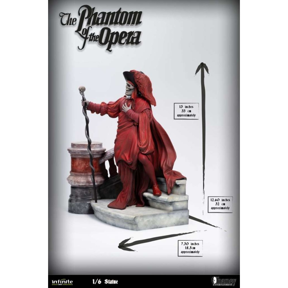 INFINITE STATUE LON CHANEY AS THE PHANTOM OF THE OPERA RESIN STATUE FIGURE