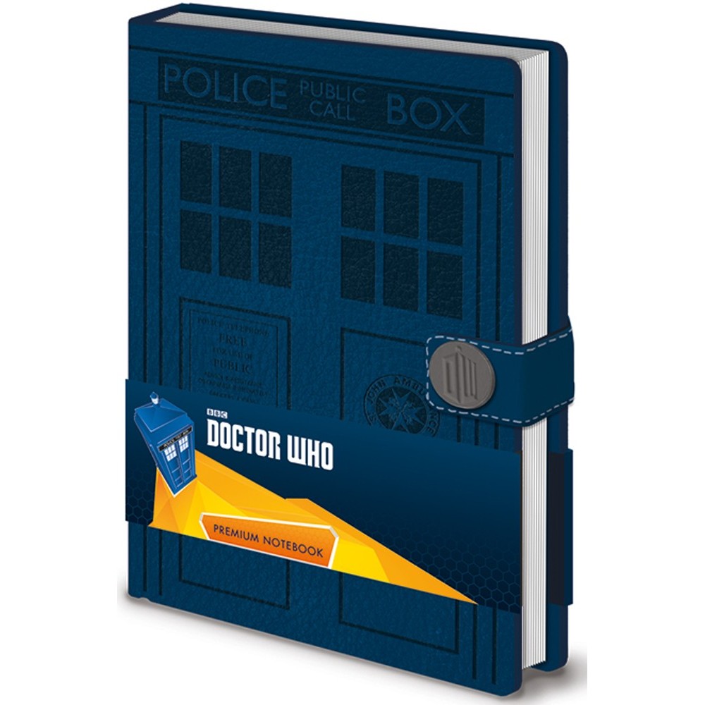 FACTORY ENTERTAINMENT DOCTOR WHO TARDIS PREMIUM NOTEBOOK DIARIO