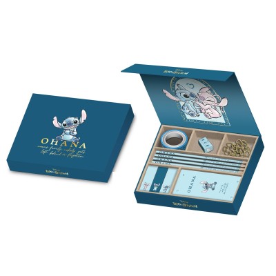 PYRAMID INTERNATIONAL DISNEY STITCH OHANA PREMIUM STATIONERY SET CHANCELLERY KIT