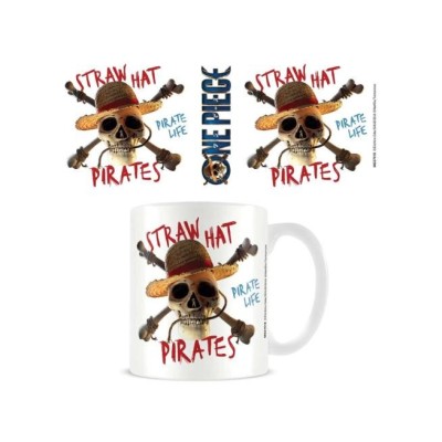 ONE PIECE NETFLIX STRAW HAT TAZZA IN CERAMICA 315ML PYRAMID INTERNATIONAL