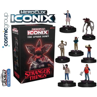 STRANGER THINGS HEROCLIX ICONIX THE UPSIDE DOWN WIZKIDS