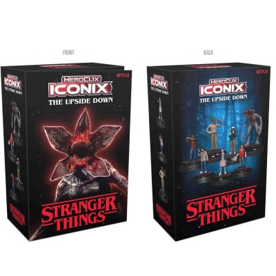 STRANGER THINGS HEROCLIX ICONIX THE UPSIDE DOWN WIZKIDS