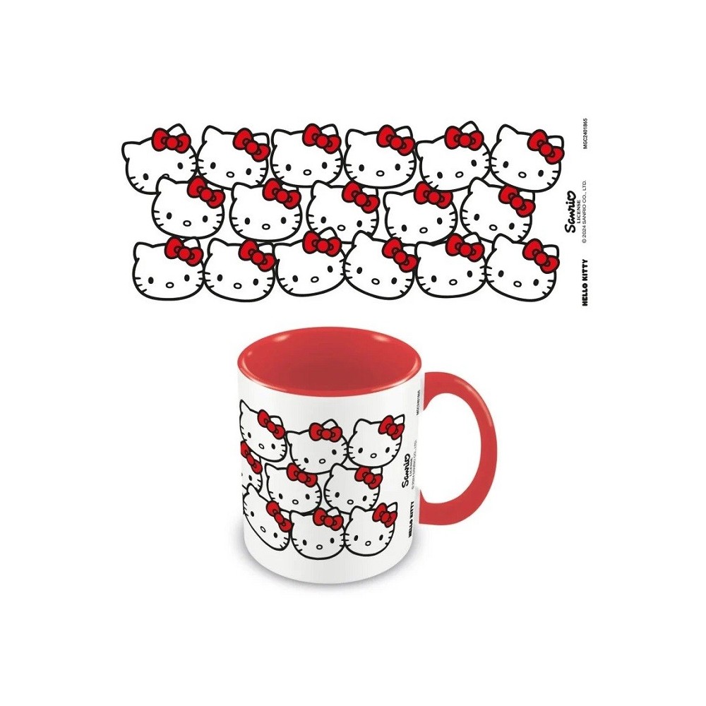 PYRAMID INTERNATIONAL HELLO KITTY MANY KITTY MUG