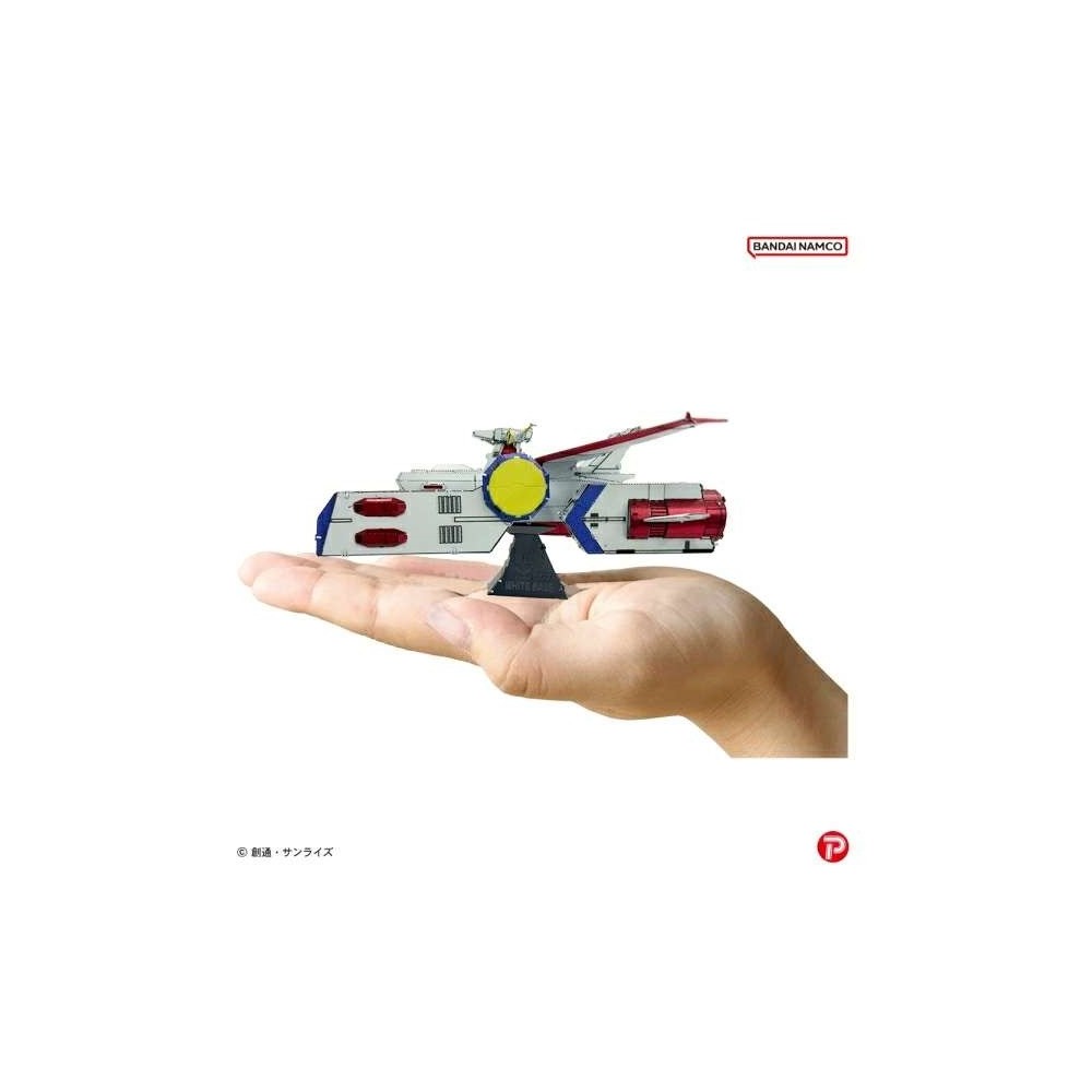 PLEX GUNDAM METALLIC NANO PUZZLE WHITE BASE MODEL KIT FIGURE