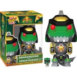 FUNKO BITTY POP! POWER RANGERS DRAGONZORD CON GREEN RANGER MINI FIGURE FUNKO