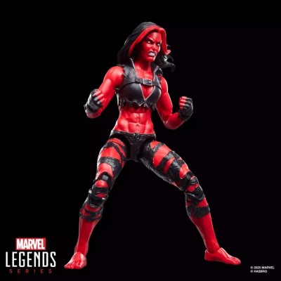 MARVEL LEGENDS RED SHE-HULK ACTION FIGURE HASBRO