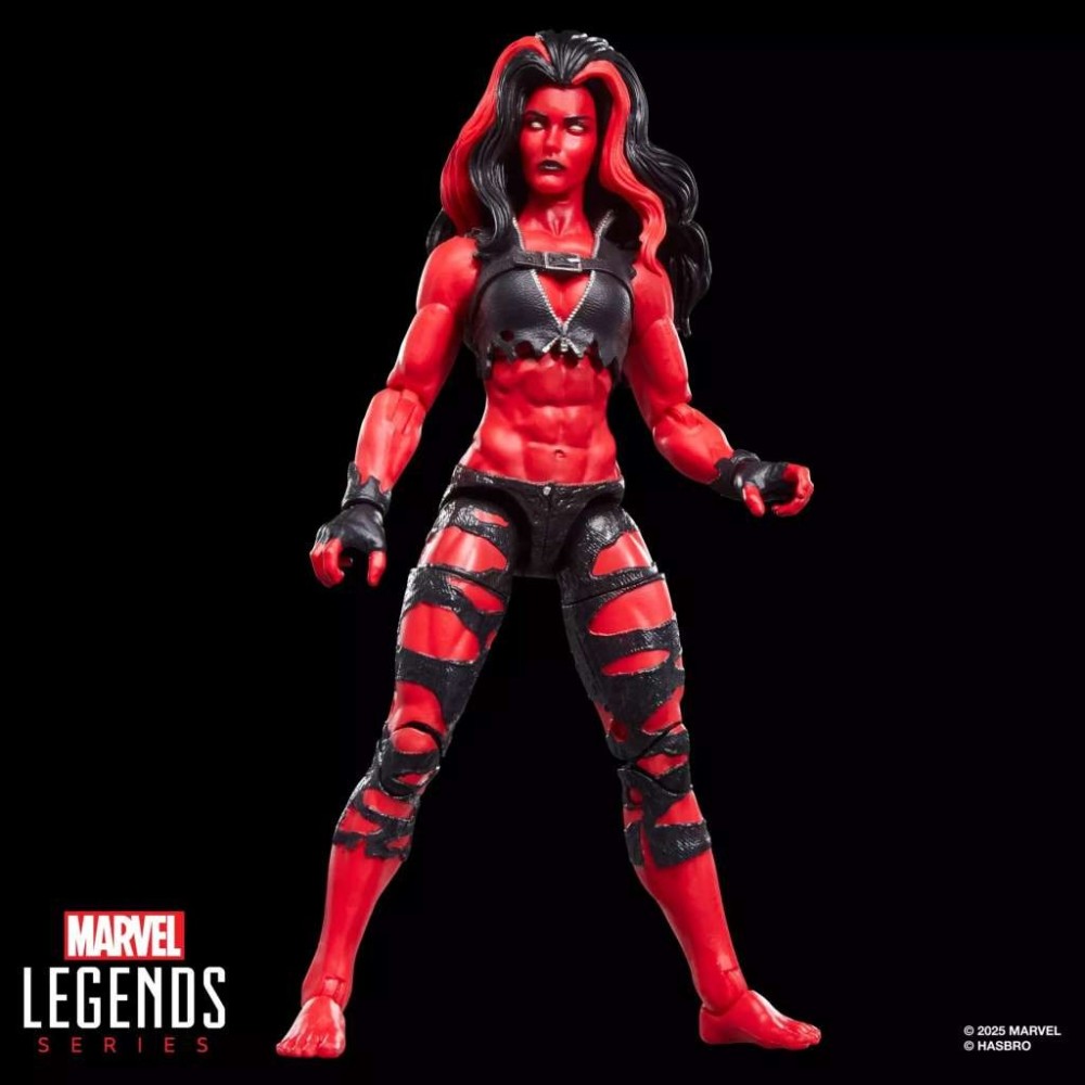 HASBRO MARVEL LEGENDS HULK SERIES RED SHE-HULK ACTION FIGURE
