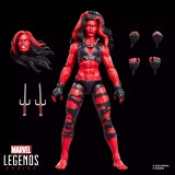 MARVEL LEGENDS RED SHE-HULK ACTION FIGURE HASBRO