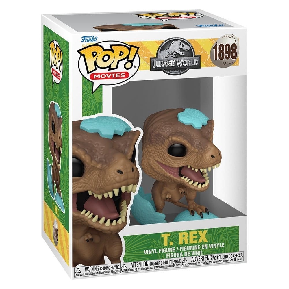 JURASSIC WORLD FUNKO POP! T-REX (BLUE EGG) BOBBLE HEAD FUNKO
