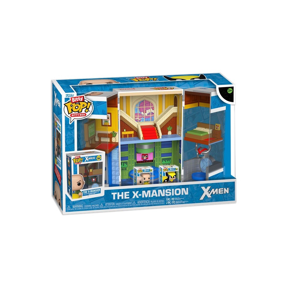 FUNKO BITTY POP! X-MEN THE X-MANSION CON 2 MINI FIGURE FUNKO