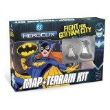 WIZKIDS DC COMICS HEROCLIX FIGHT FOR GOTHAM CITY MAP AND TERRAIN KIT